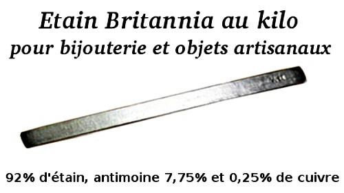 Etain britannia anglais - etain,