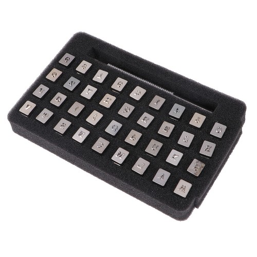 3mm alphabet lettre métal - ,