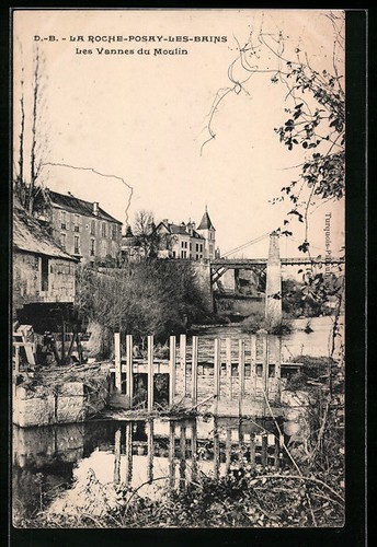 Cpa roche posay les bains - cpa, la