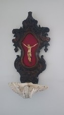 Crucifix Christ on Carved