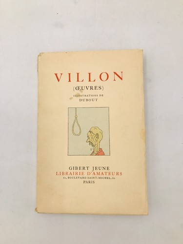 Villon illustration - (oeuvres),