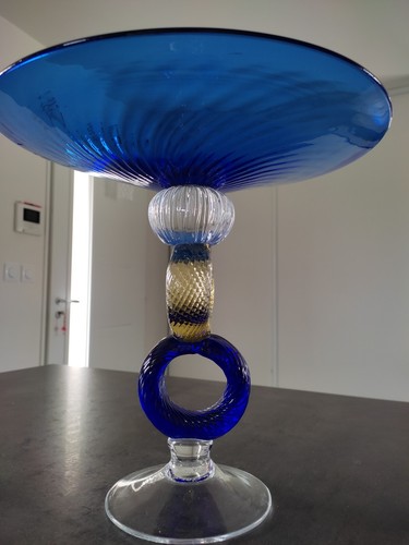 Coupe verre murano - verre, sur