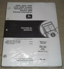 Manuel De Service Technique JOHN DEERE 450G 455G 550G 555G 650G DOZER TM1403