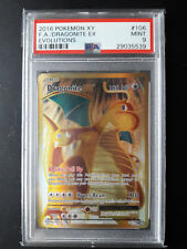 Pokemon Dragonite EX FULL ART 2016 XY Evolutions 106/108 PSA 9 MINT