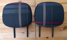 2 appuie-tête tissu siege banquette arriere Peugeot 107 II C1 AYGO