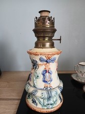 Lampe à Pétrole en Barbotine