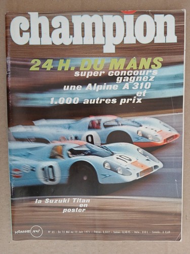 Champion 5 1971 24h - n°65,