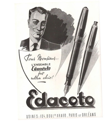 Publicite stylos edacoto - stylos,