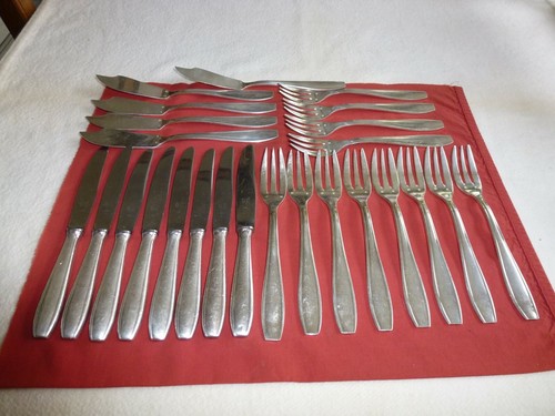 Couverts poisson metal - couverts,