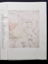 Pierre-André BENOÎT - FASSIANOS - LES ESCLAVES EO N°8/60 Pointe sèche signée TBE