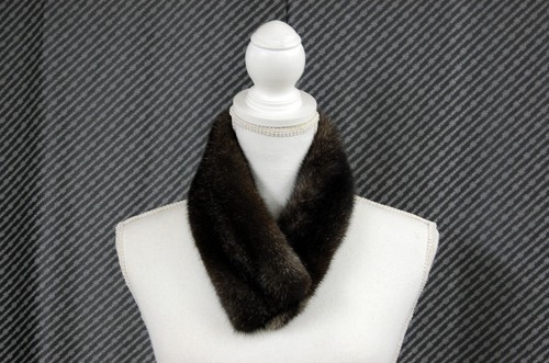 écharpe luxe fourrure - Écharpe, en