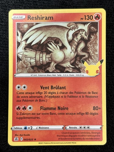 Reshiram holo 130pv 002 025 - holo,