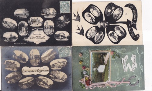 Lot cartes postales - de, 4