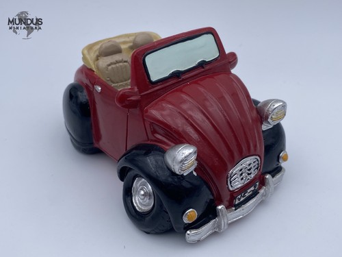 Citroen 2cv tirelire résine - citroen,