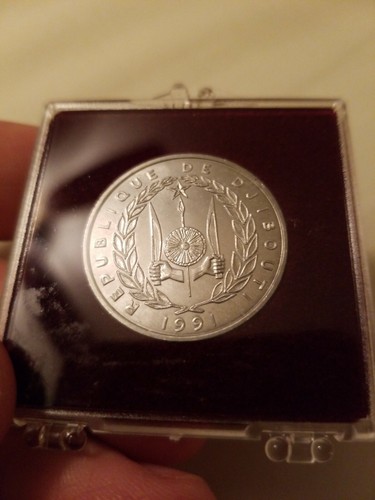 1991 djibouti uncirculated - 1991, 5