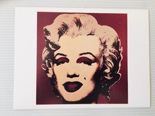 Carte Postale   ANDY WARHOL   Marilyn  Pop Art Abstrait