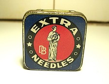 Rare Advertising Gramophone Needles Tin EXTRA DB 1930 Phono Nadeldose #6