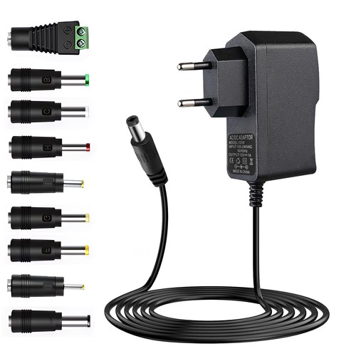 12v adaptateur secteur ac - 1a,