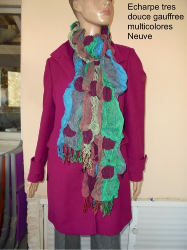 Echarpe hiver coloree - , en