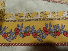 4m,80 x9  cm  bande )cerises=