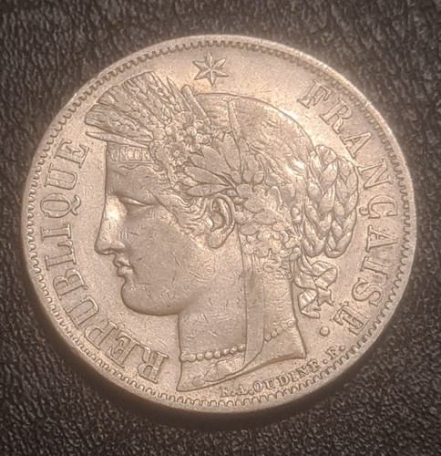 Francs argent cérès 1849 - argent,