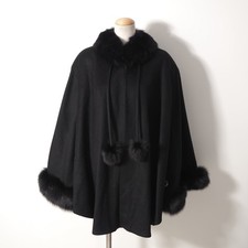 Manteau poncho BALMAIN en