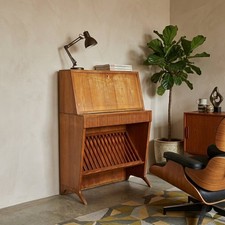 Meuble Vintage avec Bureau