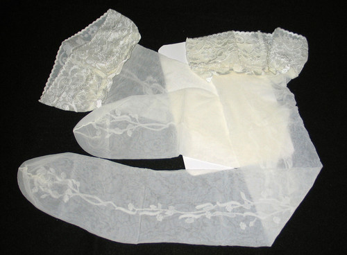 Bas stay revers dentelle - bas,