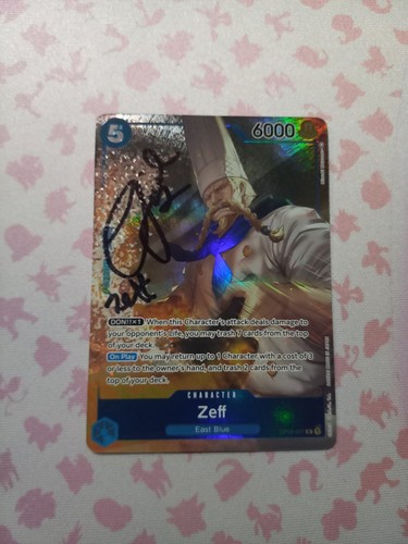 One piece card game - piece, zeff