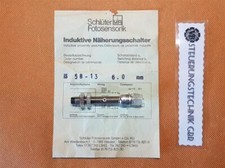 Schlüter Fotosensorik Inductif Capteurs de Proximité Type : IS 58-13/6.0 MM