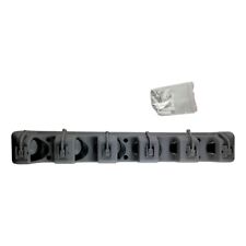 Porte Balai Mural Multifonctions Support 5x Rangement Maison + Vis de Fixation