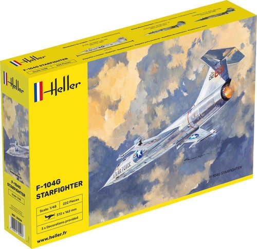 104g starfighter 48 heller - f-104g, 1/48