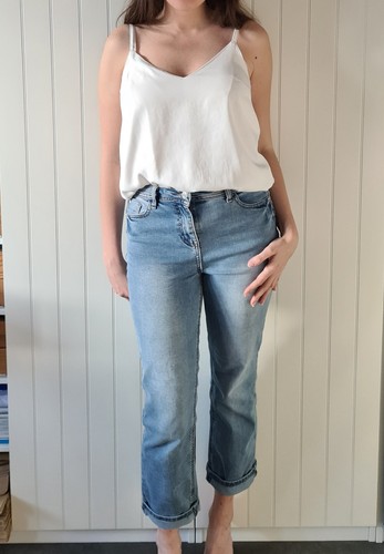 Pantalon pantacourt jean
