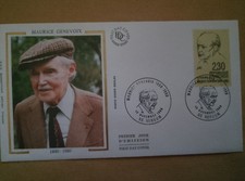 enveloppe premier jour 1990 maurice genevoix (3)