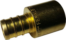 100 PIECES  1/2" PEX X 1/2"