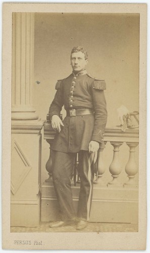 Cdv militaire 1864 élève de - 1864.,