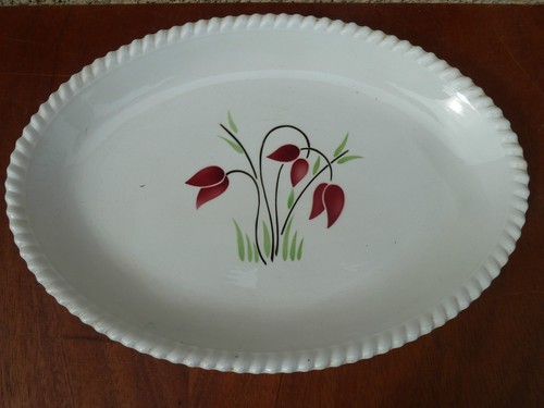 Ancien grand plat - , en