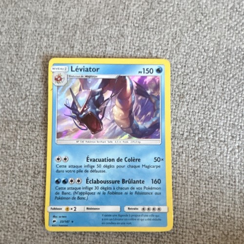 Léviator pokémon jcc 147 - léviator, 13/147