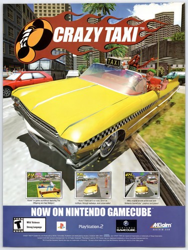 Crazy taxi ps2 gamecube - taxi,