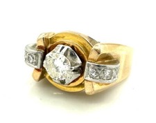 MAGNIFIQUE BAGUE OR 18 CARATS