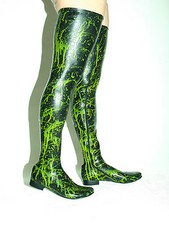 Bottes Overknee En Latex 100% 42 43 44 45 46 47 Bolingier *FS1199