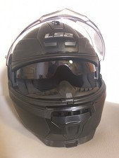 CASQUE MOTO LS2 Modulable XXL 63-64cm Noir Mat Pare-Soleil Pinlock 70 TBE