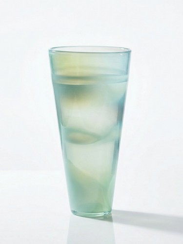 Vase verre opalin - vase, en