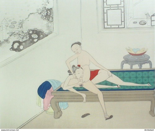 Estampe chinoise claude - claude, tchou