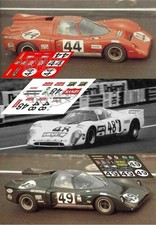 Décal Chevron B16 Le Mans