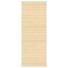Tapis Bambou 80x200 cm Naturel Salon Salle de Séjour Tapis de Sol vidaXL