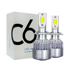 Ampoules LED H1  6000K COB 72W Pour Feux Auto et Moto 7200 Lumens 12V