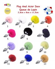 Plug Anal Queue de Lapin acier
