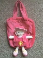 SAC FILLETTE MISS CORSICA CORSE ILE DE BEAUTÉ, AVEC POUPÉE