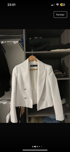 Blazer blanc - blazer,